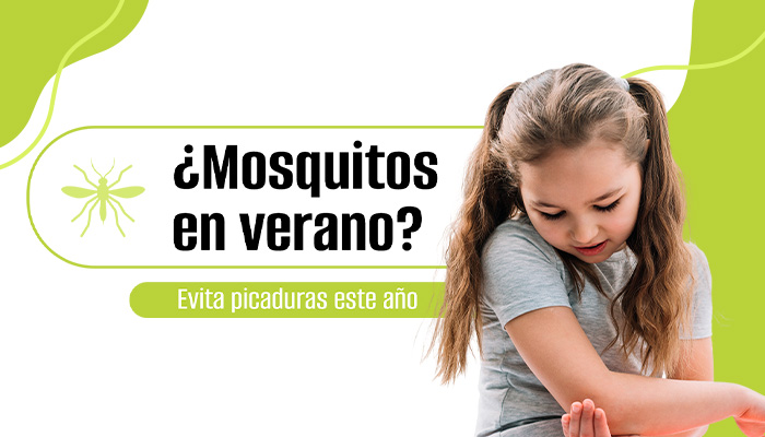 ¿Mosquitos en verano?